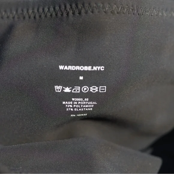 WARDROBE.NYC Biker Short, Black, Size Medium - Picture 7 of 15